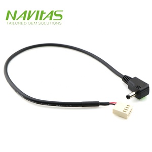 OEM Molex ปลั๊ก DC ไปยังโมเล็กซ์, ชิ้นส่วนสายเคเบิล2.54มม. x1.7มม. ทำมุมด้านขวา2045 - Product Image 3