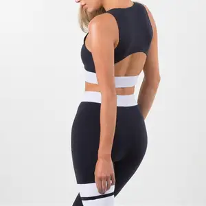 Women Gym Fitness Sportswear Bra And Pants Running Suit pantie und bh sets 2 stück design ihre eigenen fitness kleidung