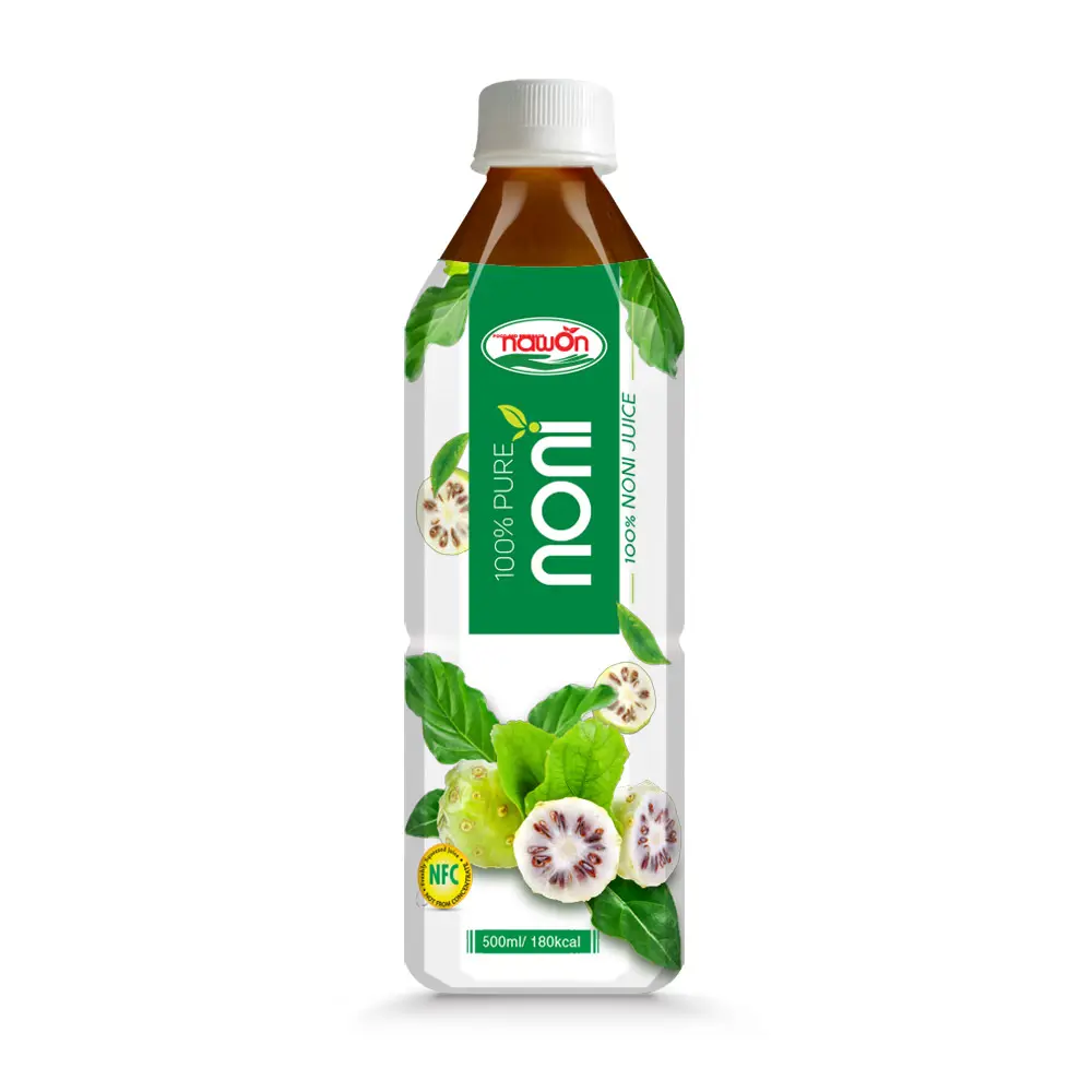 500Ml NAWON Jus Noni Murni Vietnam Harga Grosir Jus Organik Noni Label Pribadi OEM/ODM Produsen Minuman