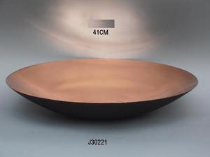 Mirror Polished Big Copper Bowl Home Decoration Copper Ware <b>Table</b> Top in 41 cm Other Can Be Made on Order - Product Image 6
