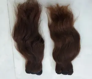 Ekstensi Rambut Kepang Kamboja Alami-Coklat Alami