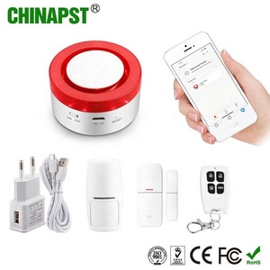 Alarma inteligente inalámbrica Tuya, Control remoto, 120dB, WiFi, PST-H1 de sirena, producto en oferta, 2023 - Product Image 4