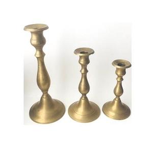 Juego de 3 candelabros retorcidos de latón Vintage para fiestas en el hogar y el jardín, candelabro artesanal, candelabros decorativos para el hogar - Product Image 6