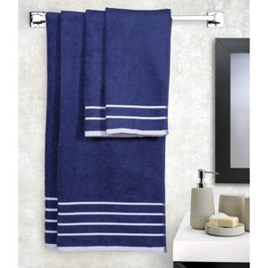 Serviette de bain professionnelle luxueuse 100% coton Dobby Style Design accrocheur serviettes de bain Golf serviette de bain de l'Inde - Product Image 6
