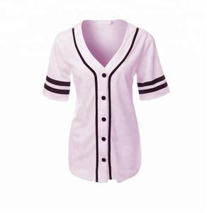 Dames Maillot De Baseball De Baseball Uniforme Sportswear Personnalisé imprimé nom de l'équipe De Baseball Uniforme - Product Image 4