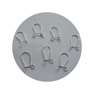 Diseño de moda Hallazgos de joyería Componentes Listo Stock 925 Gancho para pendientes de plata esterlina/Alambre para pendientes de plata al por mayor - Product Image 1