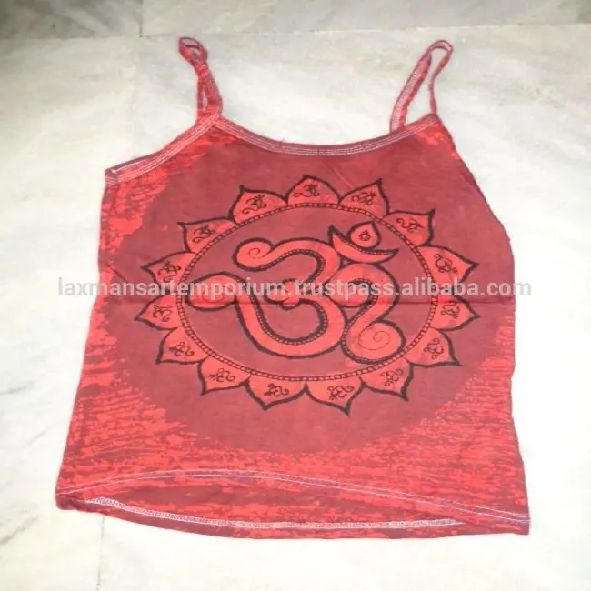 OM MANTRA DRUCK BATIK T-SHIRTS