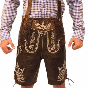 Lederosen / trachten Lederhosen/Bávaro Lederhosen/trachten Lederhose Bavarian Hosen 2024/Kurz para hombres para Oktoberfest - Product Image 1