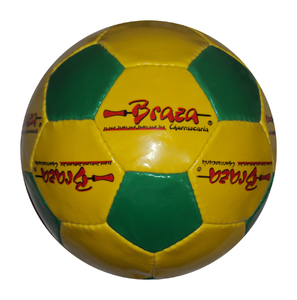 Ballon de football personnalisé de haute qualité avec logo, taille PVC, PU et vessie en latex pour les cadeaux sportifs et les promotions - Product Image 1