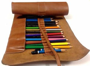 Trousse porte-crayon en toile, 1 pièce, étui de bureau, à crayons, nouveauté, cool - Product Image 3
