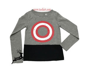 Camiseta de algodón orgánico para niños, camiseta de alta calidad europea con estampado de dibujos animados - Product Image 6