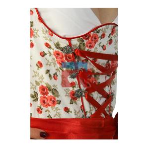 ชุดเดรสผู้หญิงเดรสเยอรมัน Dirndl,เครื่องแต่งกายผู้หญิงทำจากเบียร์ดั้งเดิม Oktoberfest พร้อมชุดเดรสสไตล์พื้นเมืองสำหรับงานอีเว้นท์ผ้ากันเปื้อน - Product Image 3