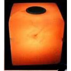 Lámpara de Sal del Himalaya, Difusor de Aromaterapia, Diseño de Cubo, Purificador de Aire, Luz Nocturna para Decoración del Hogar - Product Image 2