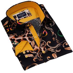 <b>Leopard</b> Design Dress <b>Shirt</b> - Product Image 2