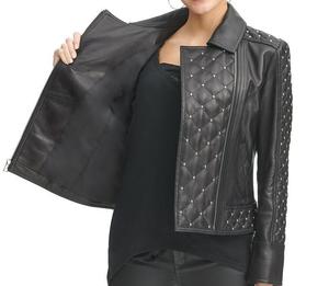 Chaqueta de bombardero de ante informal para mujer al por mayor, ropa de abrigo ligera de piel de oveja genuina, logotipo personalizado, ciudad elegante y transpirable - Product Image 3