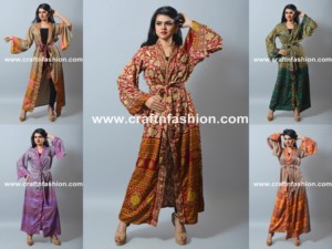 Vestido playero para mujer, Kimono de seda a la moda, cárdigan de seda con diseño Floral, traje de baño para mujer - Product Image 4