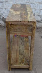 Table console en bois de manguier massif pour meubles de maison pour salon Entrée Couloir - Product Image 6