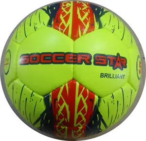 Высокое качество, индивидуальный логотип и печать, ламинированный Профессиональный качественный футбольный мяч 100%, футбольный мяч