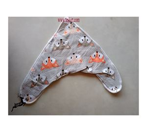 ALI EXPRESS Organic Cotton Pigment Printed Baby <b>Bibs</b> Custom Bandana <b>Silicone</b> Teether Wholesale Teething <b>Bib</b> for Baby - Product Image 2