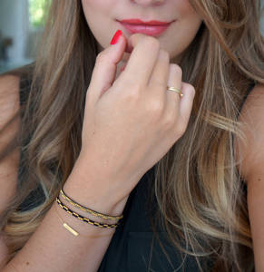 Handmade Miyuki Dainty <b>Beaded</b> <b>Bracelet</b> - Product Image 1