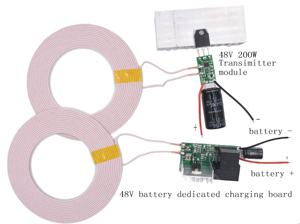 Taidacent 200W 48V вход 48V выход электромагнитный комплект зарядного устройства XKT901-19 высокой мощности беспроводной индуктивной зарядки - Product Image 4