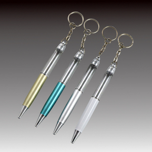 <span class=keywords><strong>Portachiavi</strong></span> con Penna a Sfera Mini Fai-da-Te Unico, Riempibile con Cristalli e Gemme, Senza Perdite, Corto e Vuoto - Product Image 4