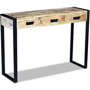 Meubles design Table basse en bois et cuir - Product Image 5