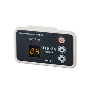 ยูริเอล UTH-2K เทอร์โมสตัทควบคุมอุณหภูมิห้องแบบดิจิตอล สำหรับระบบทำความร้อนพื้นแบบฟิล์มหรือแบบสายเคเบิล - Product Image 1