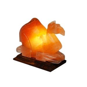 Horus Shape Organic Material <b>Lamp</b> with Wooden Base Carved <b>Love</b> Theme Pink & Multi Color-Sian Enterprises - Product Image 6
