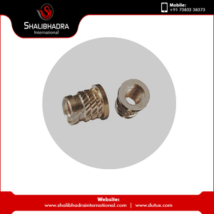 น็อตแบบกดทองเหลืองขัดเงาของผู้ผลิตอินเดีย - Product Image 2