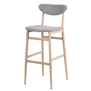 Tabouret industriel en fer et cuir, en aluminium, meilleur prix - Product Image 6