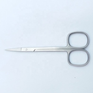 Instruments chirurgicaux ciseaux à Iris pointe droite acier inoxydable 12cm ciseaux de chirurgie dentaire - Product Image 2
