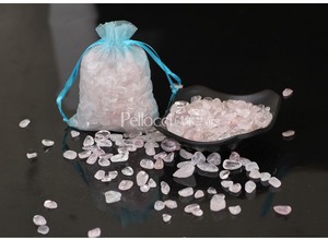 Rose quartz pierre polie en gros - Product Image 4