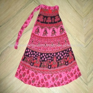 กระโปรงผ้าฝ้ายพิมพ์ลาย barmeri สำหรับผู้หญิงคอลเลคชั่นฤดูร้อนแฟชั่นใหม่ขายส่งจากอินเดีย - Product Image 1