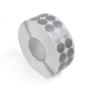 Etiquetas de Puntos Adhesivos color Gris (Cinta Americana) duct tape cinta de <span class=keywords><strong>ducto</strong></span> discos adhesivos etiquetas - Product Image 1