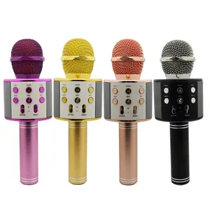 Ws 858 kabelloses Karaoke-Mikrofon Zum Spielen und Singen von Musik Speaker Player