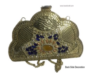 Sacoche de Banquet perlée à la main pour femmes, sacs à bandoulière chaîne en pierre, sac à main de soirée pour dames, nouvelle collection, - Product Image 4