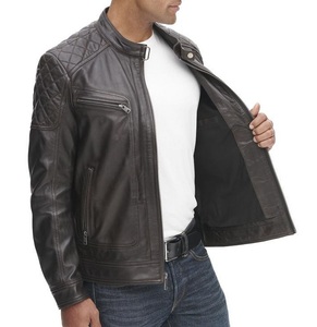 Chaqueta de cuero para hombre de calidad superior Prendas de abrigo de moda para una durabilidad cómoda y estilo clásico Diseñado por Biker Team - Product Image 4
