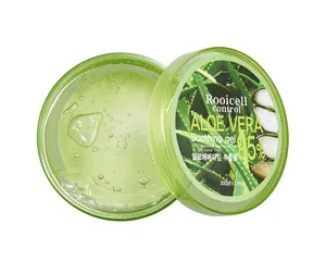 ISO22716 GMP organic Korea Aloe Vera Soothing Gel 95% for face and hair 300g