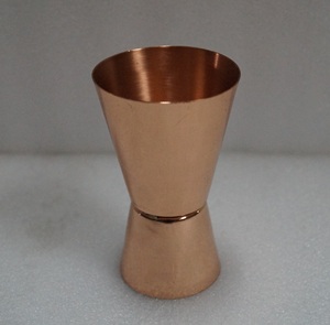 Verre à shot en cuivre Moscow Mule de 2 onces, verre en cuivre pour bière au gingembre de 60 ml, mini mug en cuivre Mule à succès - Product Image 2