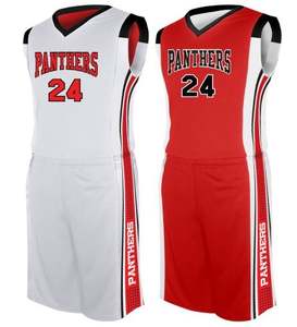 Free Design Customizable Fabrics LOGO Sublimation Basketball Uniform - Product Image 6