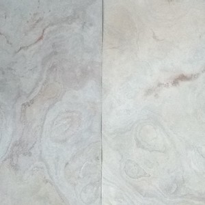 Paneles de Revestimiento de Pared Decorativos Naturales Reales de 2 mm, Láminas de Chapa de Piedra Dividida Ultrafinas y Flexibles de Pizarra Blanca Sanjayani - Product Image 2