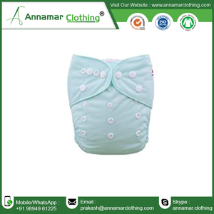 Couches en tissu de coton pour bébés, avec Logo personnalisé, vente en gros - Product Image 4