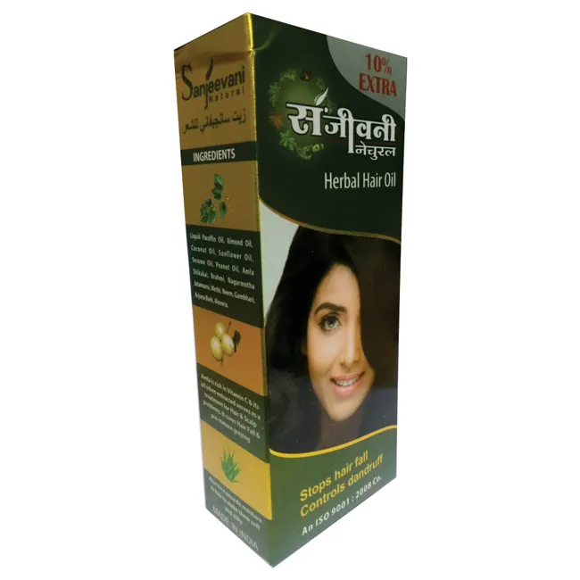 Herbal hair oil extract to cure dandruff and increase hair strength herbal hair growth oil