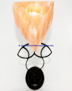 Support large en fer forgé de l'himalaya, statue en fer forgé rafting, lampe à thé au sel ionisant de l'himalaya - Product Image 4