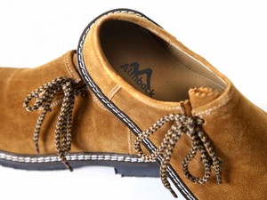 Chaussures en cuir pour hommes, chaussures bavaraises - Product Image 4