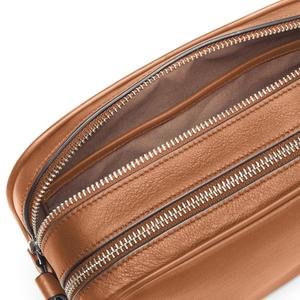 Sac rigide en cuir pour appareil photo numérique avec double fermeture éclair - Product Image 6