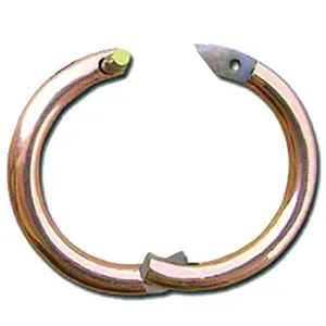 Anillos Nasales de Acero Inoxidable para Ganado, de Alta Calidad, Duraderos, Ecológicos y Reutilizables, Instrumentos Veterinarios, Venta al Por Mayor - Product Image 1
