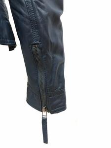 Chaqueta de cuero suave y ligera para mujer moderna, ropa de calle cómoda, prendas de vestir exteriores informales con cuello levantado para ropa de estilo de vida de ciudad - Product Image 3