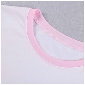 Women Casual Color <b>Patchwork</b> Pocket Short Sleeve <b>Top</b> Crop <b>Tops</b> Shirt T-shirts custom logo - Product Image 3